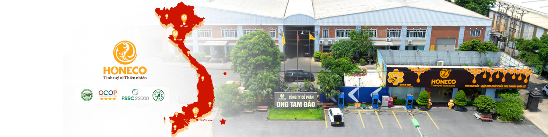 Hệ thống cửa hàng Mật ong Honeco